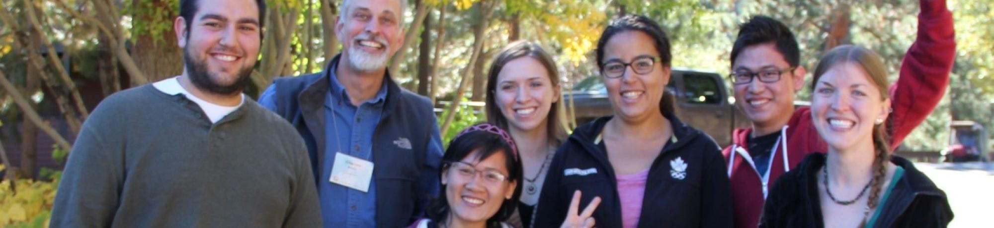 GGI students and faculty enjoying the annual UC Davis Host-Microbe Retreat at Lake Tahoe